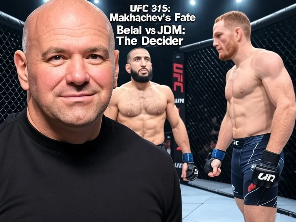 UFC 315 Outcome to Decide Makhachev's Next Fight: Dana White Reveals